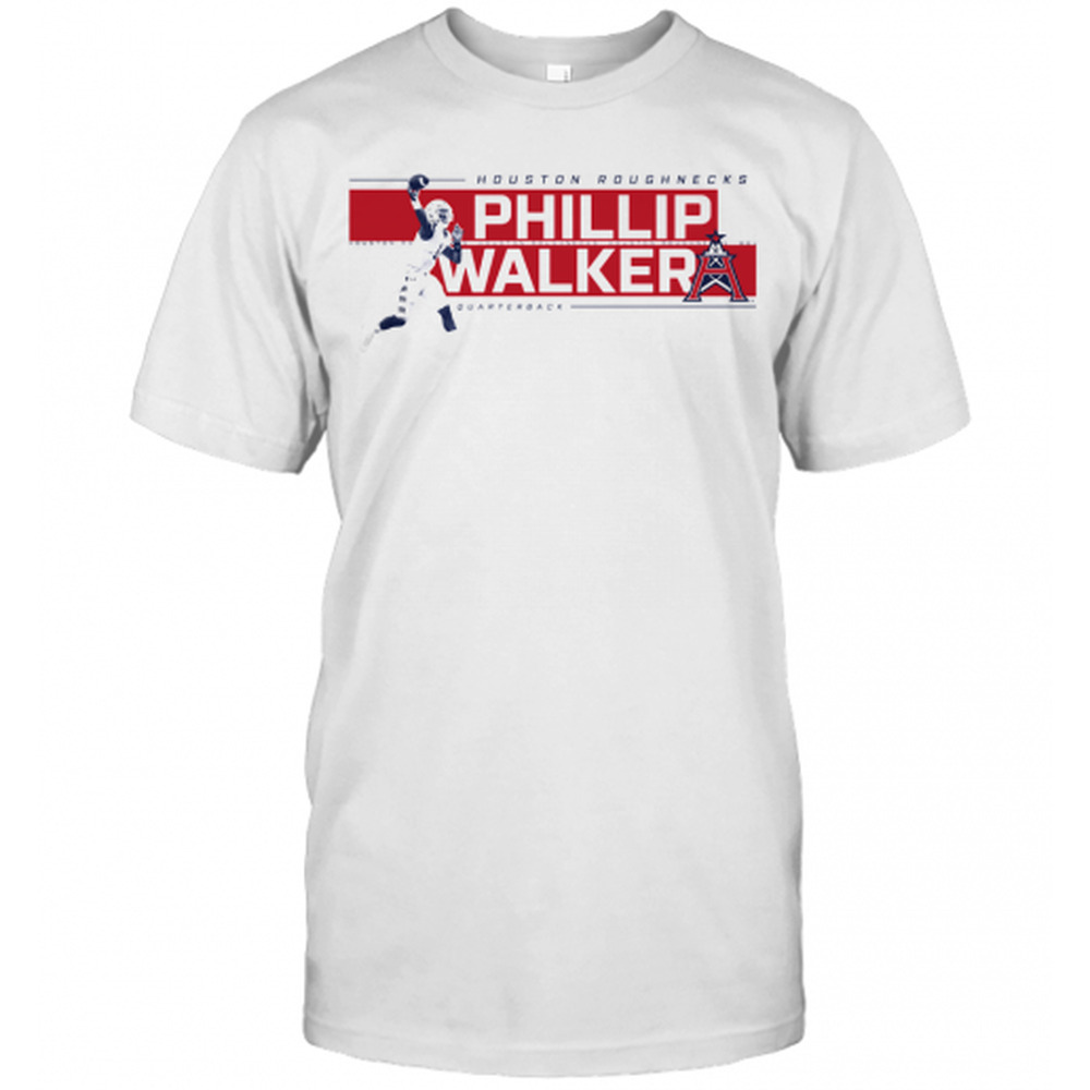 Houston Roughnecks Phillip Walker Quarterback T-Shirt